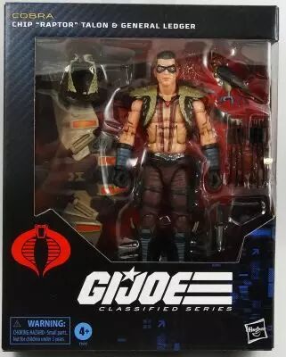 G.I.JOE Classified Series - #139 Raptor & General Ledger