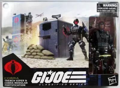 G.I.JOE Classified Series - #151 Trench Viper & Cobra Modular Fortification