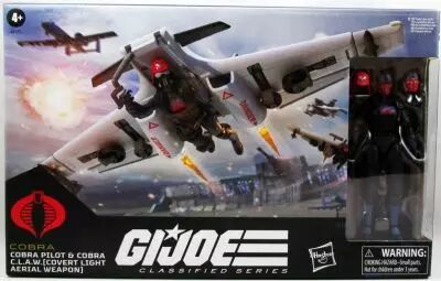 G.I.JOE Classified Series - #152 Cobra Pilot & Cobra C.L.A.W. (Covert Light Aerial Weapon)