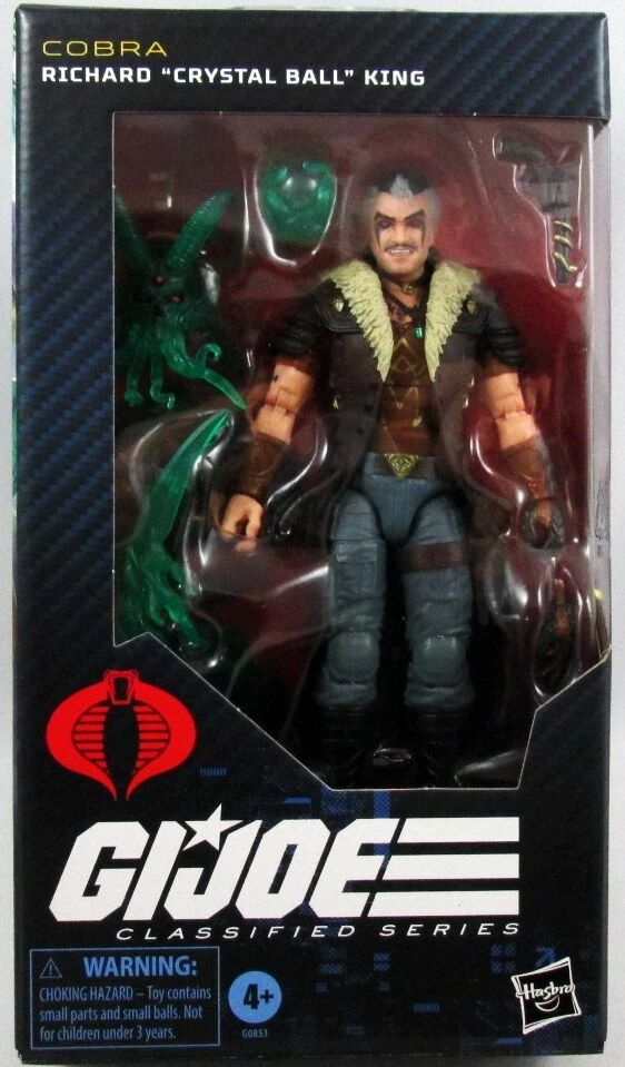 thumbnail image 2 of GI Joe Classified Series 6-Inch Action Figure – Richard Crystal Ball King – 250801 2 of 2