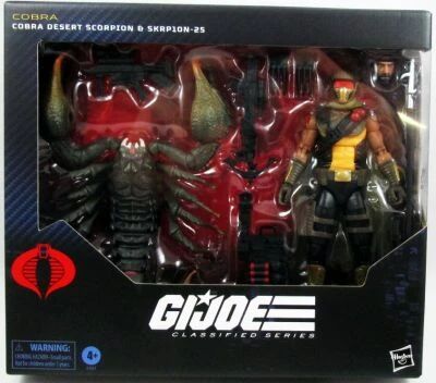 G.I.JOE Classified Series - #180 Cobra Desert Scorpion & SKRP1ON-25