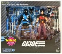 G.I.JOE Classified Series - #223 Snake Eyes & Kim Jinx Arashikage \ Ninja Force\ 
