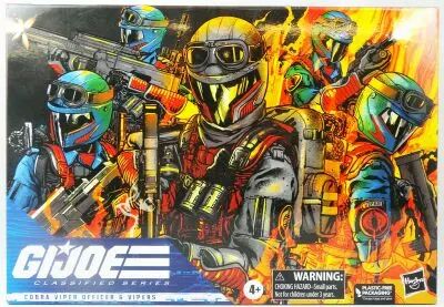 G.I.JOE Classified Series - #47 Cobra Viper Officer & Vipers
