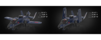 G.I.JOE Classified Series - Cobra Rattler Ground Attack Jet (Hasbro Pulse Exclusive)