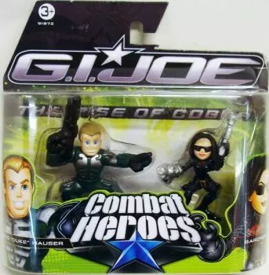 G.I.Joe Combat Heroes - The Rise of Cobra - Duke & Baroness
