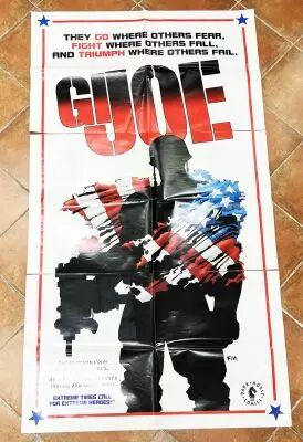 G.I.Joe Extreme - Affiche Promotionnelle 3 Parties - Dark Horse Comics / Hasbro 1995