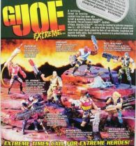 G.I.Joe Extreme - Full set of loose action figures - Kenner