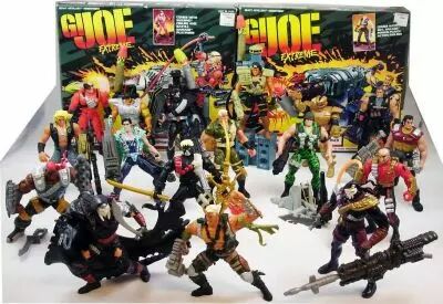 G.I.Joe Extreme - S�rie complete des Action-Figures - Kenner