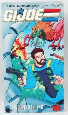 G.I.Joe H�ros Sans Fronti�re - Cassette VHS DIC \ Infested Island\ 