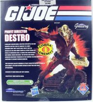 G.I.Joe Héros Sans Frontières - Statue PVC 23cm - Profit Director Destro - Diamond Gallery Diorama