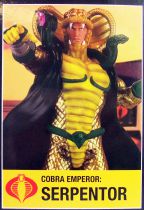 G.I.Joe Héros Sans Frontières - Statue PVC 23cm - Serpentor (Sunbow Animated Series)