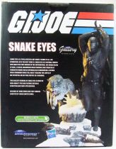 G.I.Joe Héros Sans Frontières - Statue PVC 23cm - Snake Eyes - Diamond Gallery Diorama