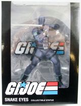 G.I.Joe Héros Sans Frontières - Statue PVC 23cm - Snake Eyes (Sunbow Animated Series)