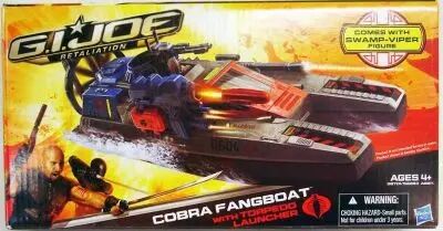 G.I.JOE Retaliation 2013 - Cobra Fangboat avec Swamp-Viper