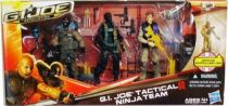 G.I.JOE Retaliation 2013 - G.I.Joe Tactical Ninja Team : Agent Mouse, Sgt. Airborne, Snake Eyes