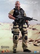 G.I.JOE Retaliation 2013 - Roadblock (\ The Rock\  Dwayne Johnson) - Figurine 30cm Hot Toys Sideshow