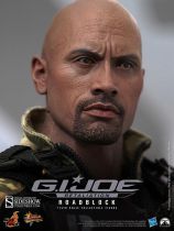 G.I.JOE Retaliation 2013 - Roadblock (\ The Rock\  Dwayne Johnson) - Figurine 30cm Hot Toys Sideshow