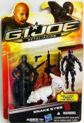 G.I.JOE Retaliation 2013 - Snake Eyes (with Timber)