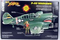 G.I.JOE Sgt. Savage & his Screaming Eagles - P-40 Warhawk & Fighter Pilot Sgt. Savage (Mint in box)