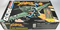G.I.JOE Sgt. Savage & his Screaming Eagles - P-40 Warhawk & Fighter Pilot Sgt. Savage (Mint in box)