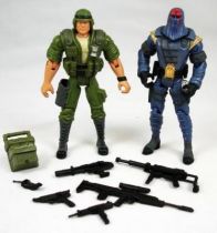 G.I.Joe vs. Cobra - 2002 - Duke & Cobra Commander (loose)
