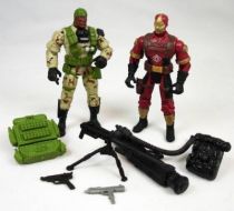 G.I.Joe vs. Cobra - 2002 - Heavy Duty & Cobra CLAWS (loose)