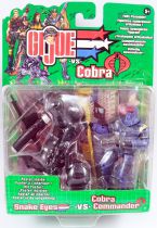 G.I.Joe vs. Cobra - 2002 - Snake Eyes & Cobra Commander
