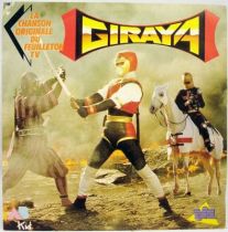 Giraya - Disque 45Tours - Bande Originale du feuilleton Tv - AB Kid 1989