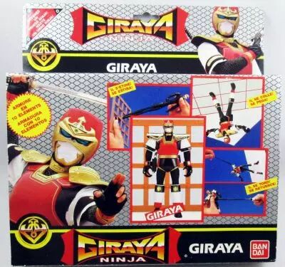 Giraya Ninja - Bandai France - Giraya (mint in box)
