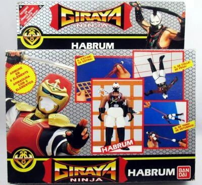 Giraya Ninja - Bandai France - Habrum (neuf en boite)