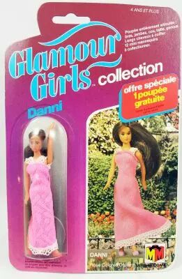 Glamour Girls - Mini-Mannequins - Danni \ h�tesse\  - Kenner Meccano