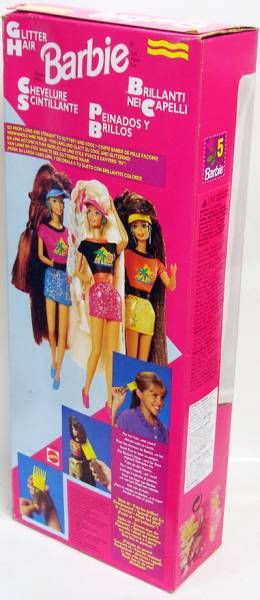 glitter hair barbie 1993