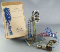 GMP Paris O Gauge Boxed Metal Track Signal 3 Lights 3 Bulbs