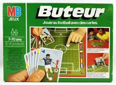 Goal Scorer \ Playing Football with Cards\  - MB Jeux 1981