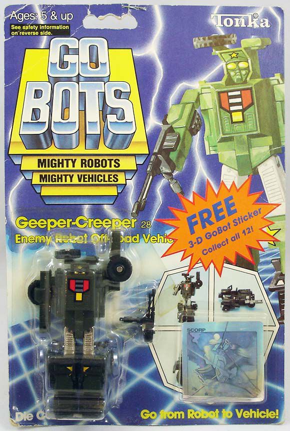 GoBots Geeper Creeper Machine Gun Spare Part 