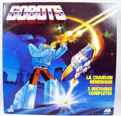 Gobots G�n�rique + 2 Histoires racont�es - Disque 33Tours - AB Prod. 1985