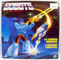 Gobots Générique + 2 Histoires racontées - Disque 33Tours - AB Prod. 1985