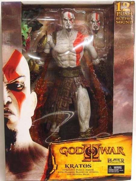NECA God of War II 12" Kratos Medusa Head Player Select Ps2 RARE 12 Inch 2 for sale online