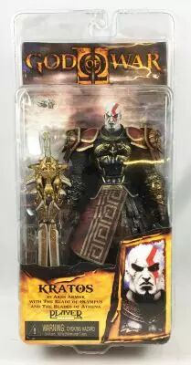 God of War - Kratos en Armure d\'Ar�s (visage s�rieux) - Figurine Player Select NECA