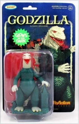 Godzilla - Super7 Reaction Figure - Godzilla \ Model Kit Glows in the Dark\ 