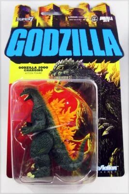 Godzilla - Super7 Reaction Figure - Godzilla 2000 Charging