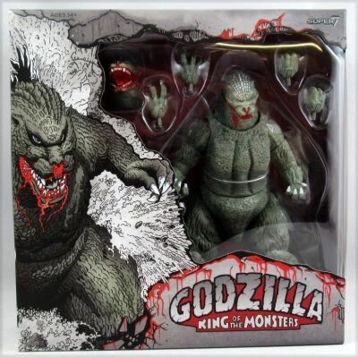 Godzilla - Super7 Ultimate Figure - Blazing King of the Monsters : Thirsty for Blood (1989) \ Greyscale Comic Book\ 