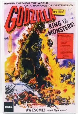 Godzilla King of the Monsters (1956) - NECA - Action-figure 17cm \ US Movie Poster\  version