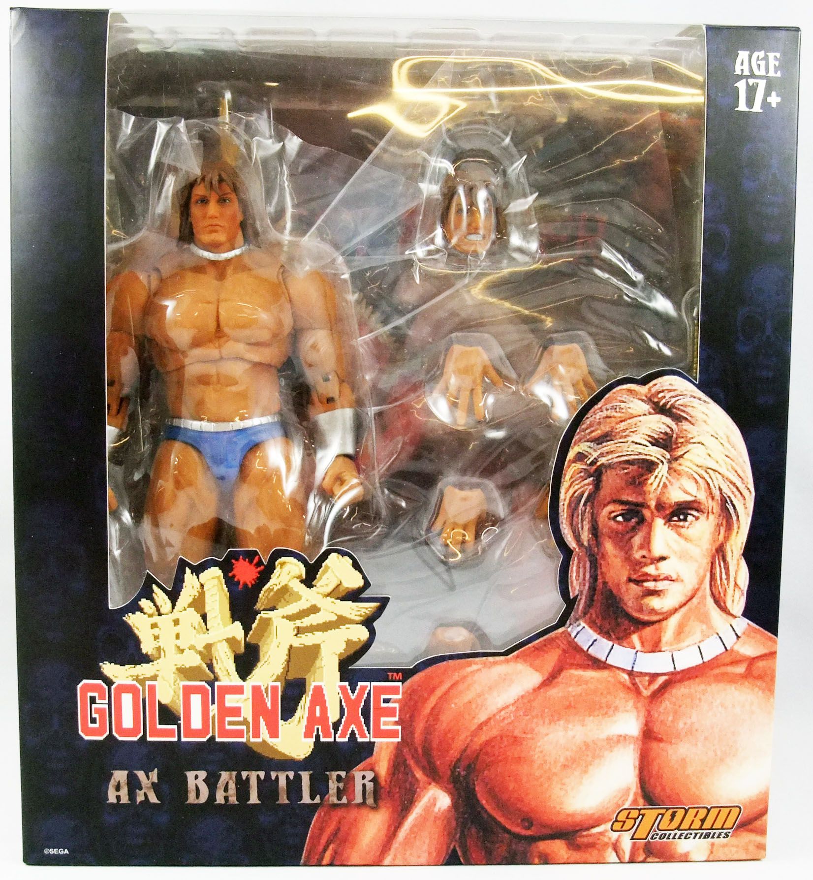 golden axe storm collectibles