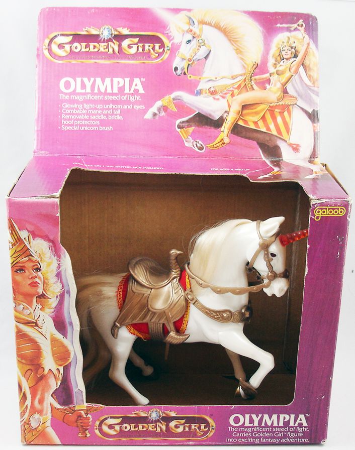 Golden Girl - Olympia (loose with Galoob box)