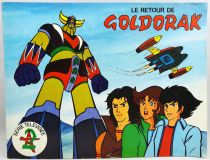 Goldorak - Album collecteur de vignettes \ Le Retour de Goldorak\  - A.G.E. 1982 (vierge)