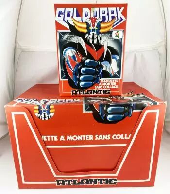 Goldorak - Atlantic - Robot Goldorak � assembler + Pr�sentoir Magasin 