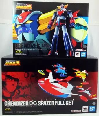 Goldorak - Bandai Soul of Chogokin GX-76SP+X3 - Robot Goldorak + Spazers Set \ Anime Color Ver.\  
