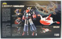 Goldorak - Bandai Super Robot Chogokin - Grendizer & Spazer set Kurogane Finish