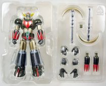 Goldorak - Bandai Super Robot Chogokin - Grendizer & Spazer set Kurogane Finish